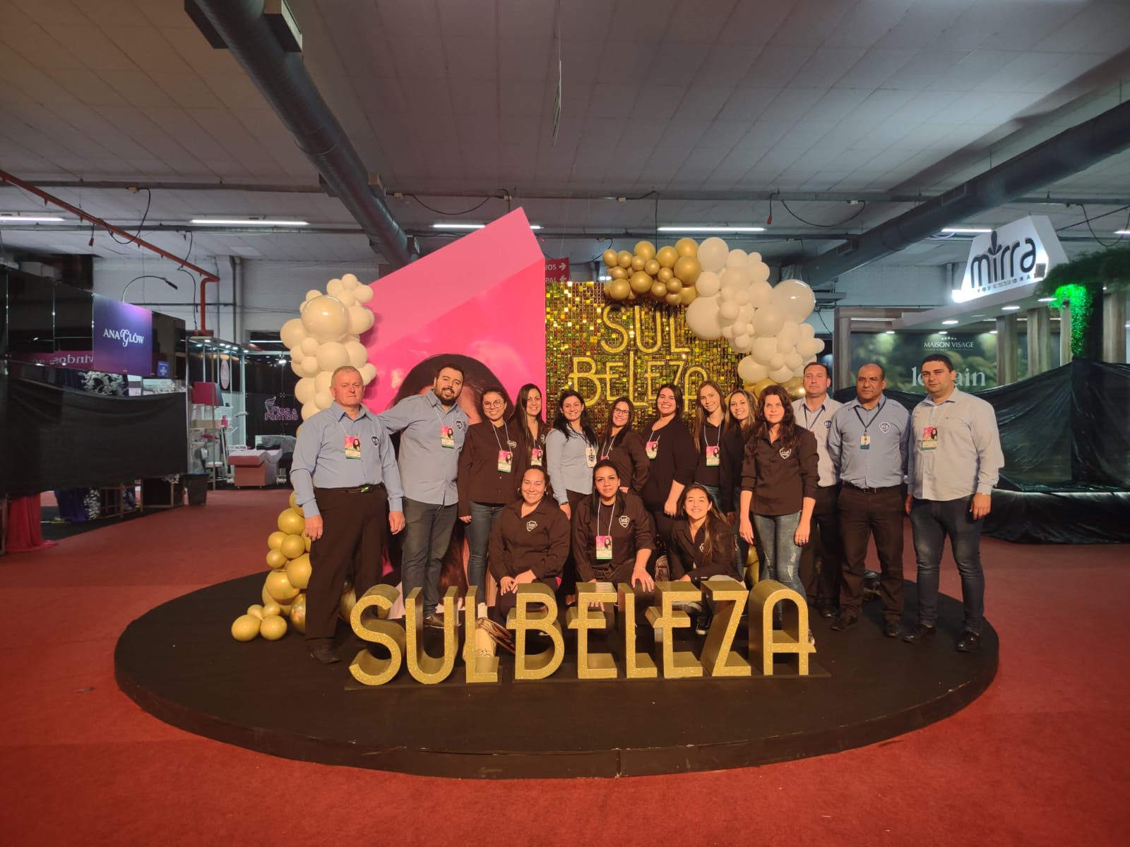 Equipe da NS em apoio a evento